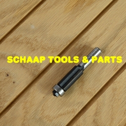 Kantenfrees 12,7x25mm HW-hardmetaal schacht 8mm met top geleidelager | 24053-5-12725